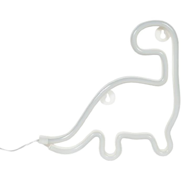 Salling Dinosaur Neonskilt Grøn