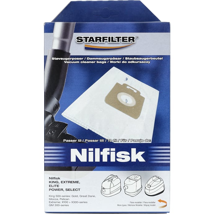 Starfilter Støvsugeposer Nilfisk 1 stk