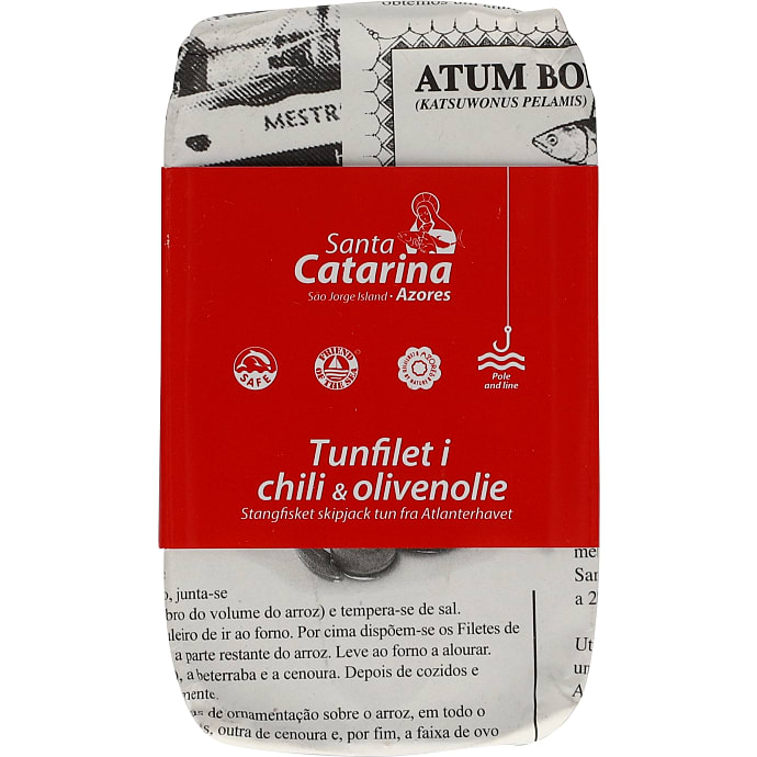 Santa Catarina Tun i Olivenolie med Chili