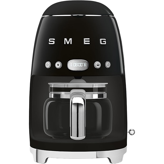 Smeg 50's Style kaffemaskine DCF02BLEU 1,4 liter - sort