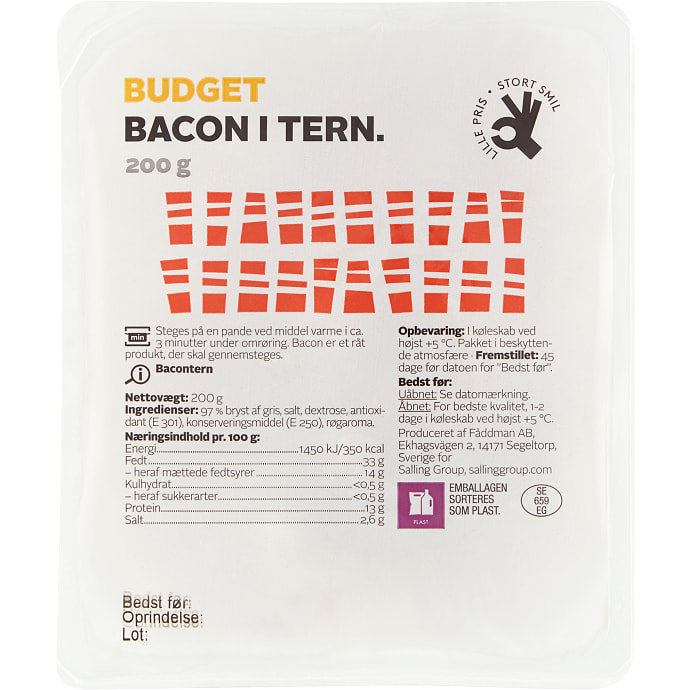 Bacon i tern