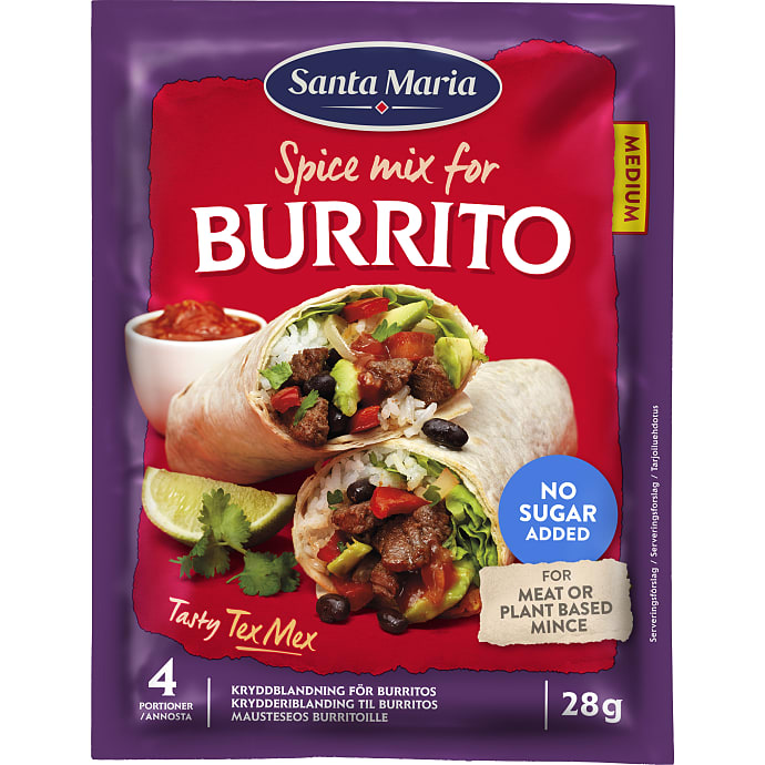 Santa Maria Burrito Spice Mix 28 g