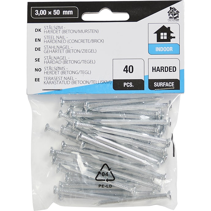 HomeFixer stålsøm 3x50 mm