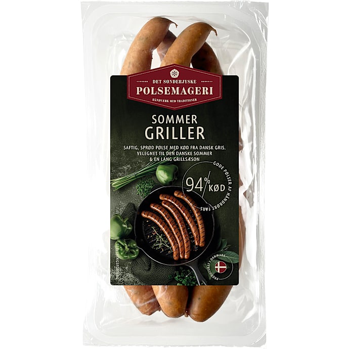 Grillpølser 94% kød