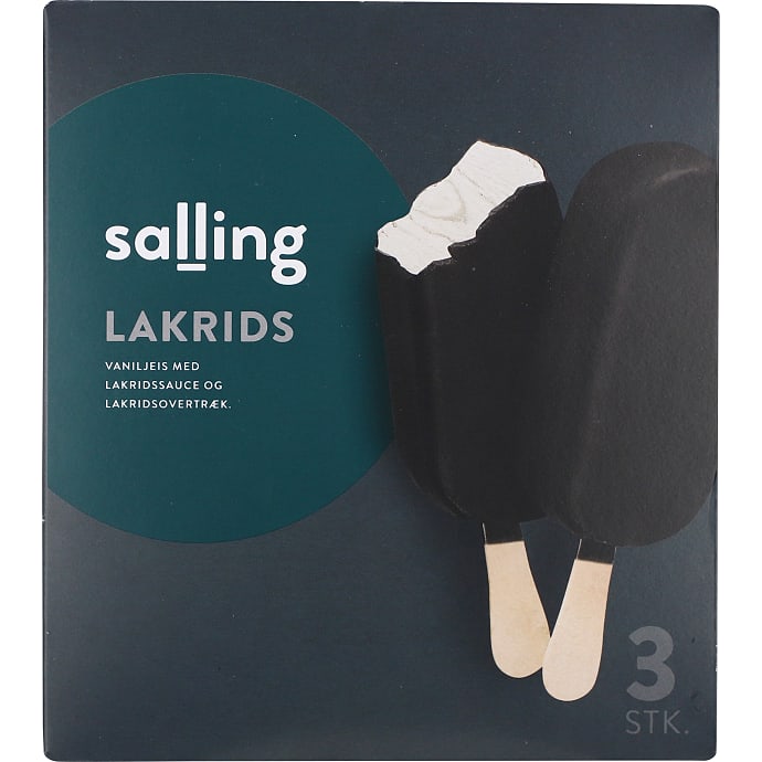 Salling Mælkeis Lakrids