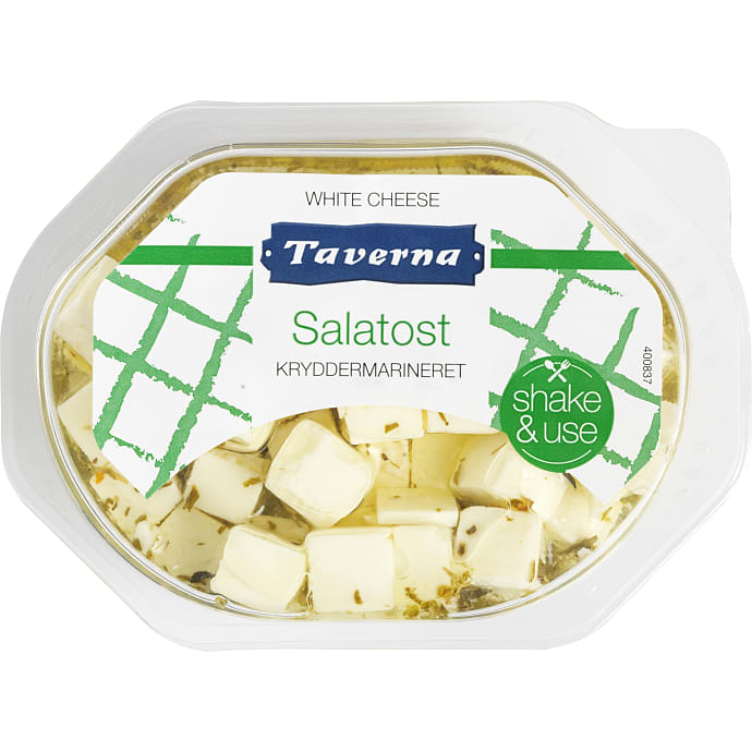 Salatost i tern 23% fedt kryddermarineret