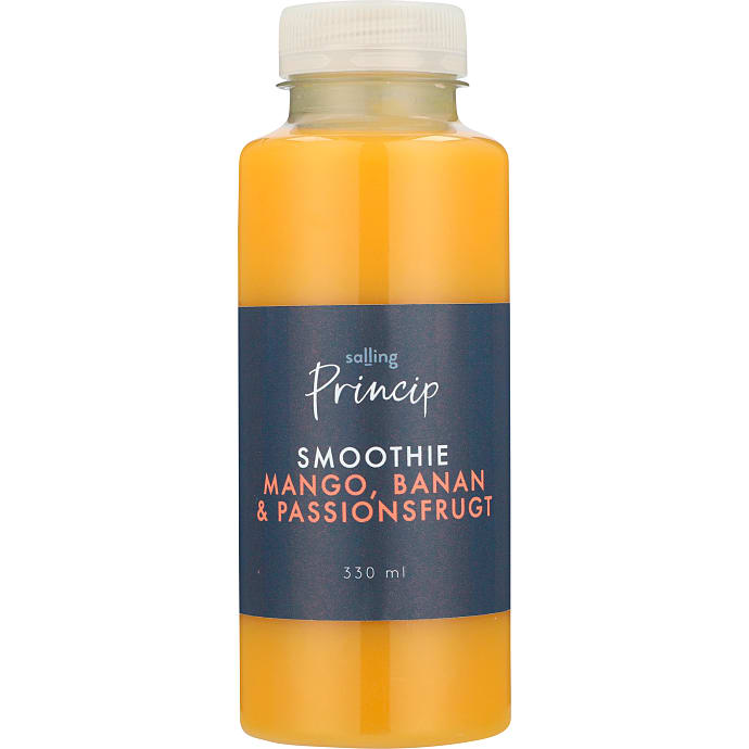 Salling Princip Smoothie mango, banan, passionsfrugt