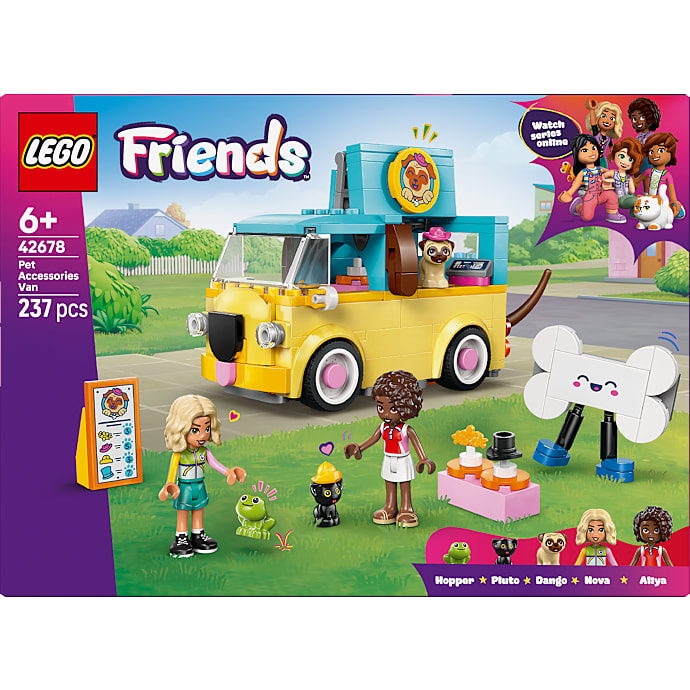 LEGO Friends Vogn med Kæledyrtstilbehør 42678