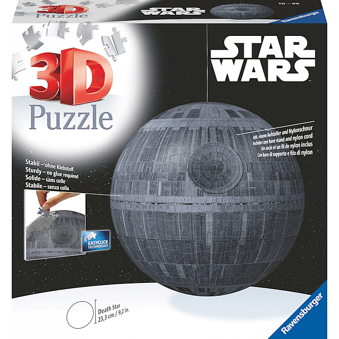 Starwars dødsstjernen 3D puslespil - 540 brikker – produktbillede