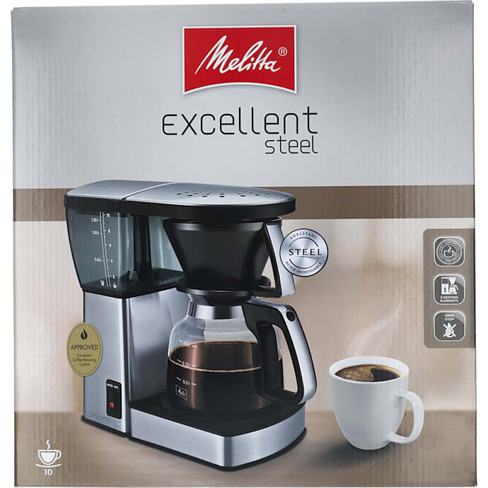 Melitta Excellent 4.0 - sølvfarvet