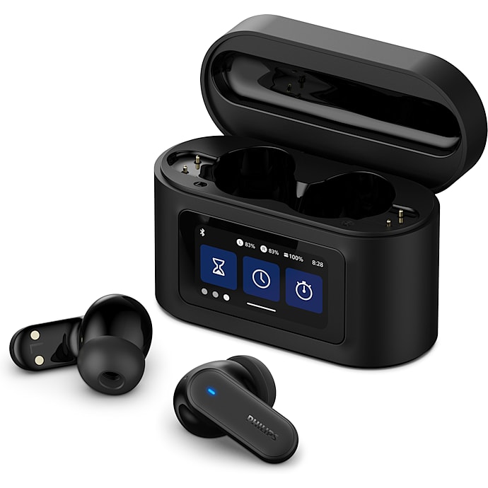 Philips TAT6000BK trådløse in-ear øretelefoner - sort