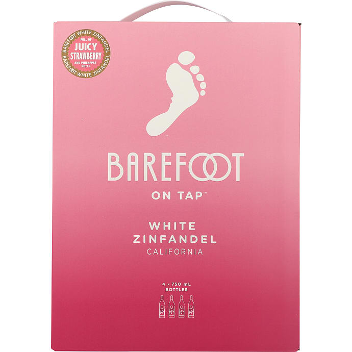 Barefoot White Zinfandel 3 L