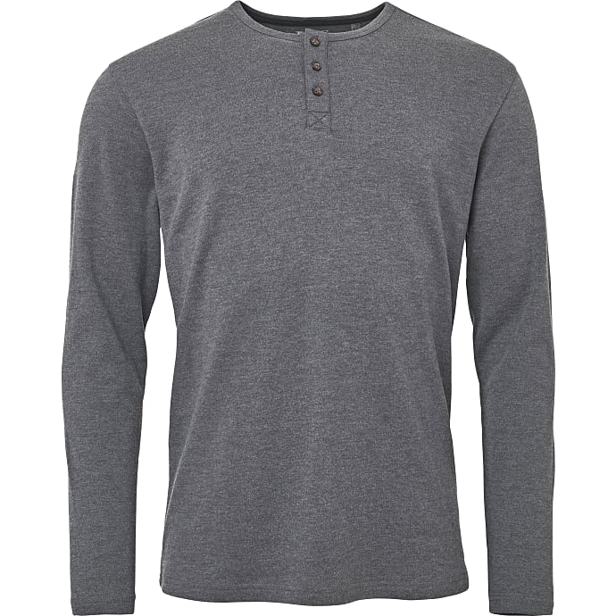 VRS herre T-shirt langærmet str. XL - grå 1 stk.