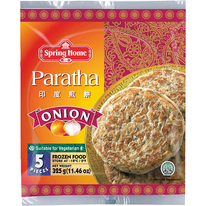 Roti fladbrød m. løg