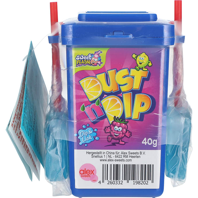 Slikkepind m. surt pulver