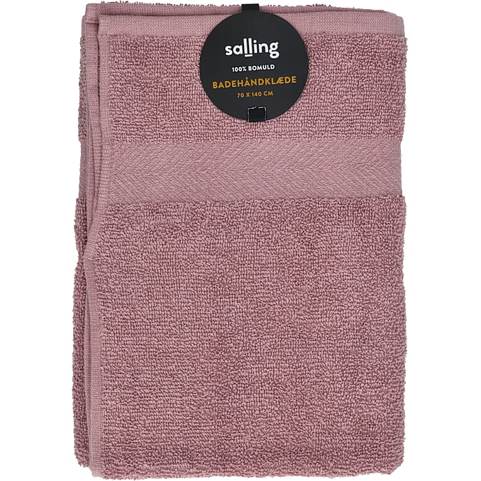 Salling håndklæde 70x140 cm - rosa
