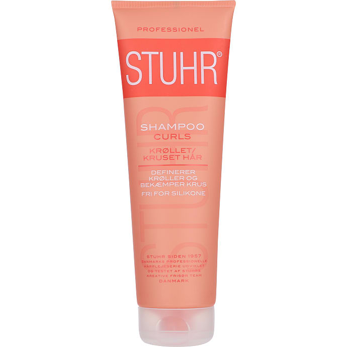 Shampoo krøllet hår