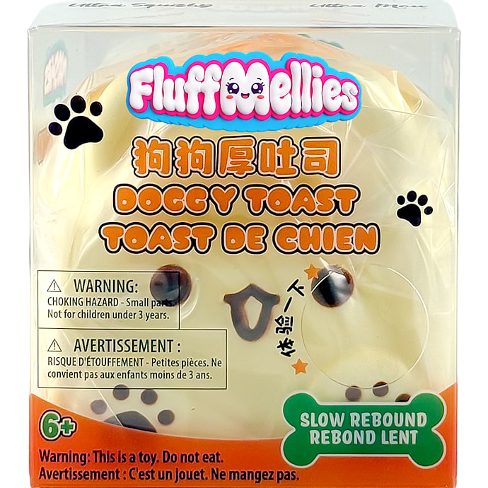Fluffmellies Toast - flere varianter - assorteret