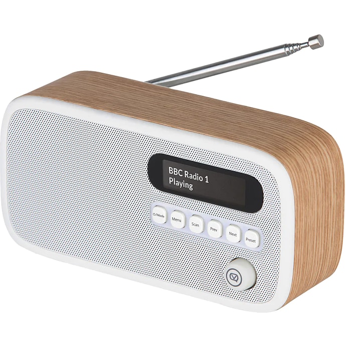 VQ Dexter DAB+/FM/Bluetooth Træ