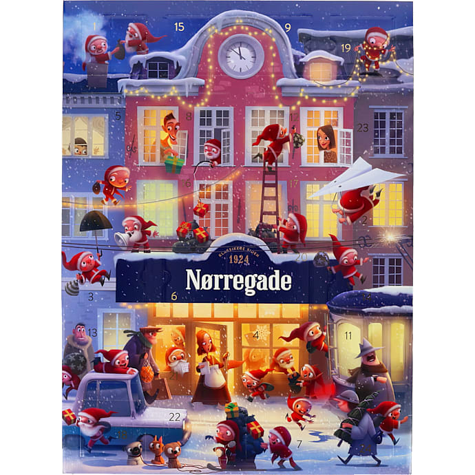 Julekalender m. blandet slik
