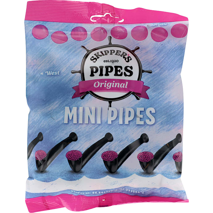 Skipper's Pipes Mini Lakridspiber 192 g
