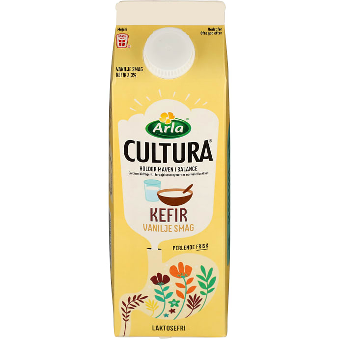 Kefir m. vaniljesmag 2,3% fedt laktosefri