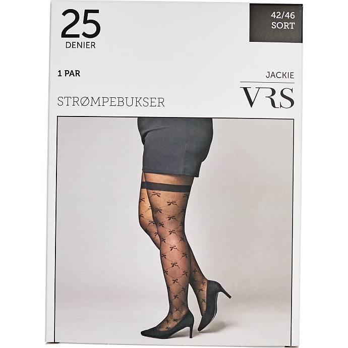 VRS woman jackie strømpebukser str. 48-52 sort