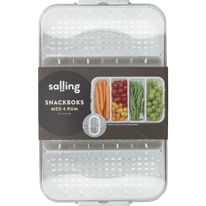 Snackboks med låg - 4 rum