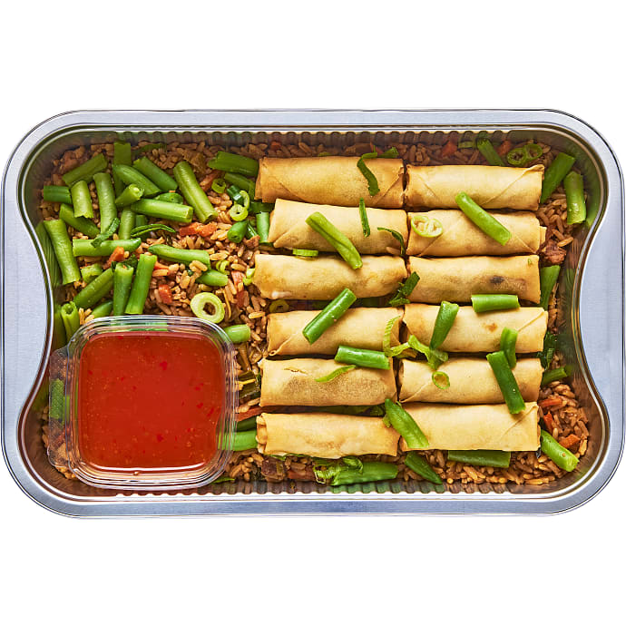 Deli Forårsruller med Stegte Ris