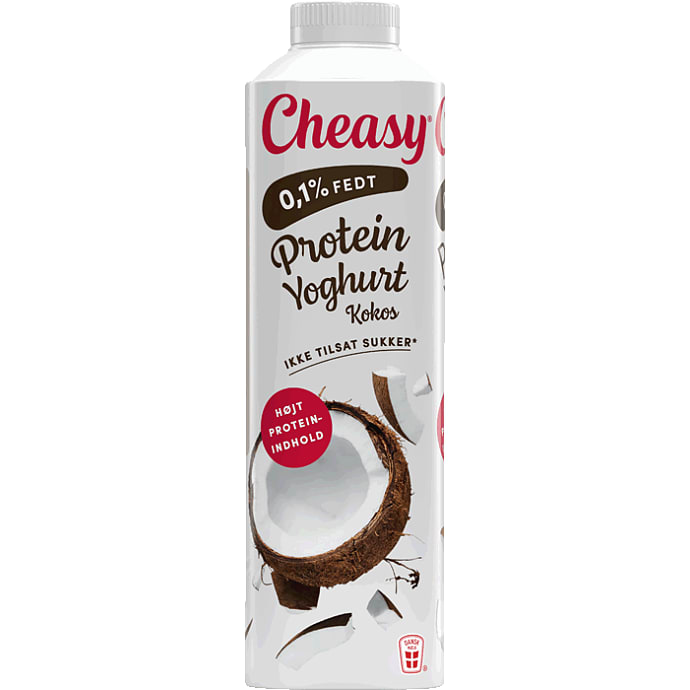Protein yoghurt m. kokos 0,1% fedt u. tilsat sukker
