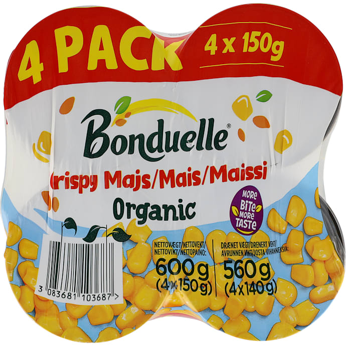 Bonduelle Majs Øko