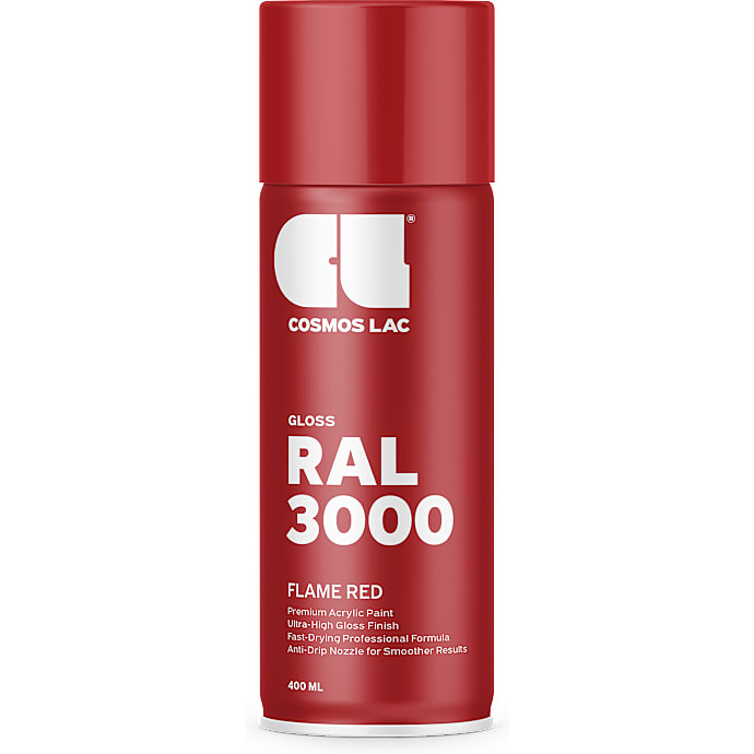 Cosmos spraymaling blank 0,4 liter - Flame Red