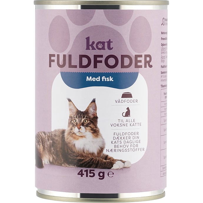 Kat Vådfoder m. fisk