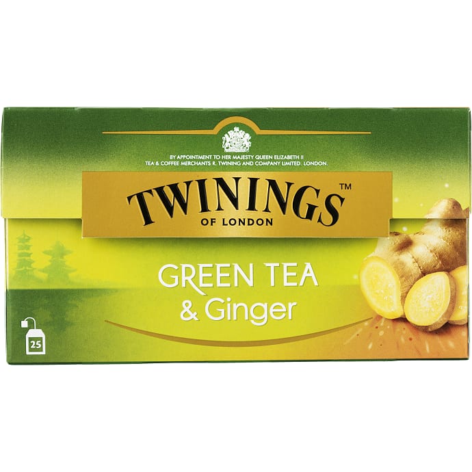 Grøn te m. ingefær