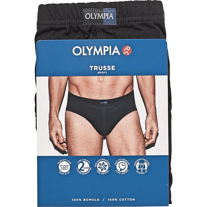Olympia herre trusse str. XL - sort fra Alledagligvarer.dk