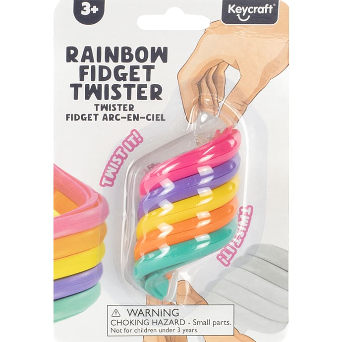 Keycraft regnbue fidget twister