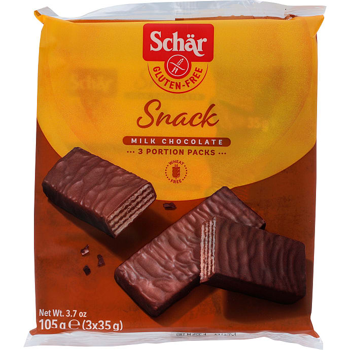 Schär Chokoladevafler Hasselnødder Glutenfri