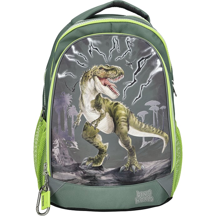 Dino World Skoletaske med Refleks T-Rex