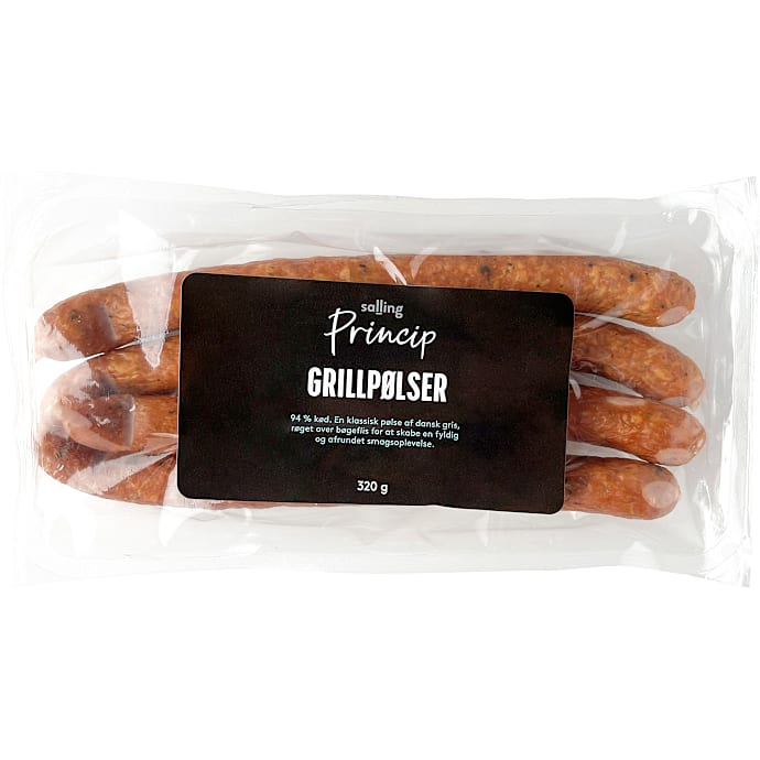 Grillpølser 94% kød