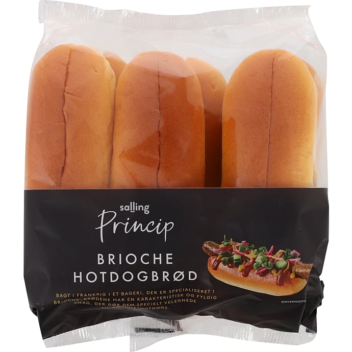 Salling Princip Brioche hotdogbrød