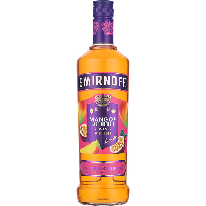 Vodka m. mango- og passionsfrugtsmag