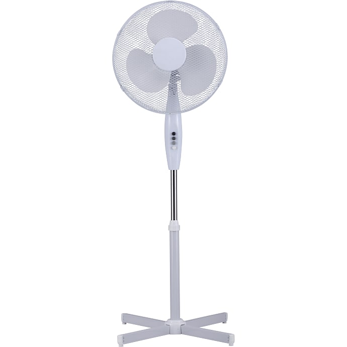 Prosonic gulvventilator 45w - hvid