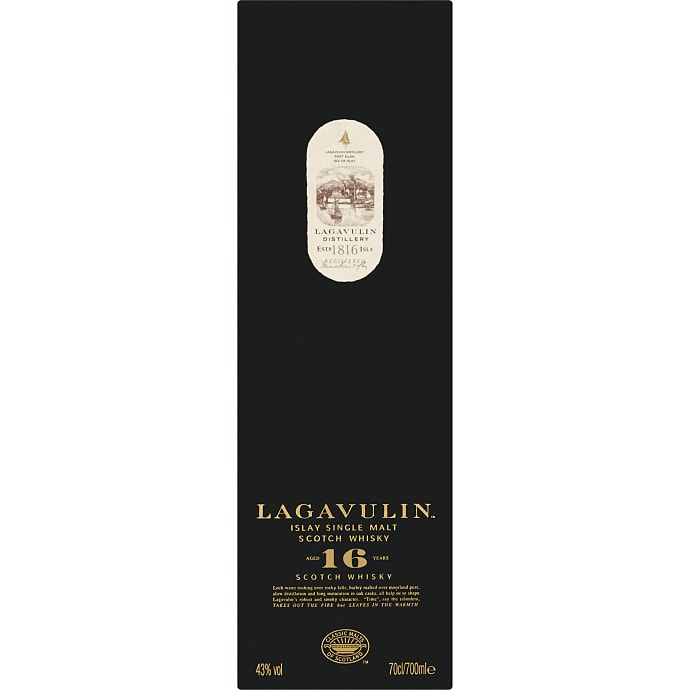 Lagavulin Single Malt Scotch Whisky 16 år