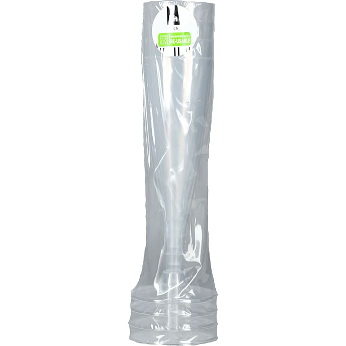 Champagneglas i plast 4-pak