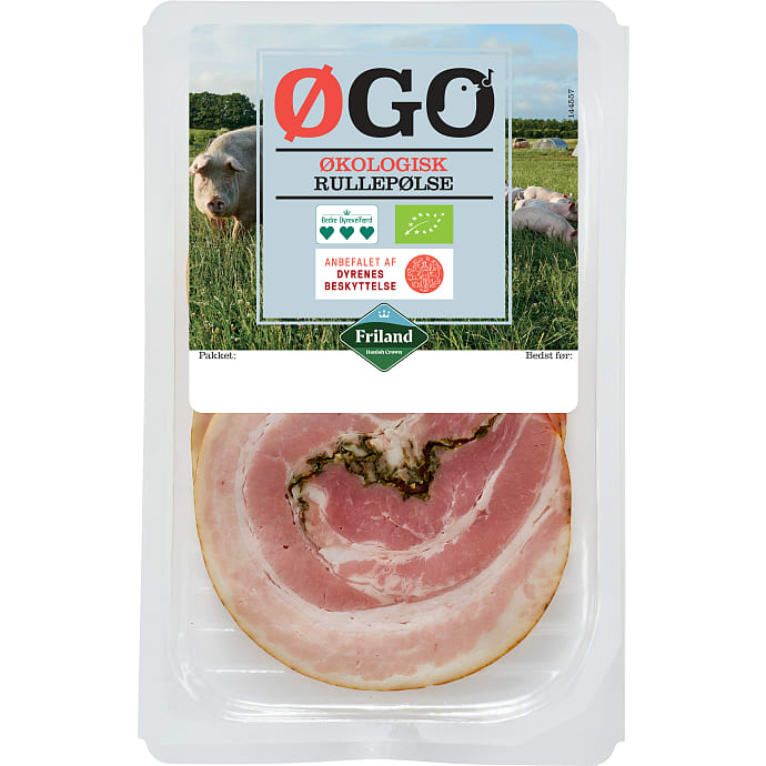 Øgo Rullepølse i skiver øko