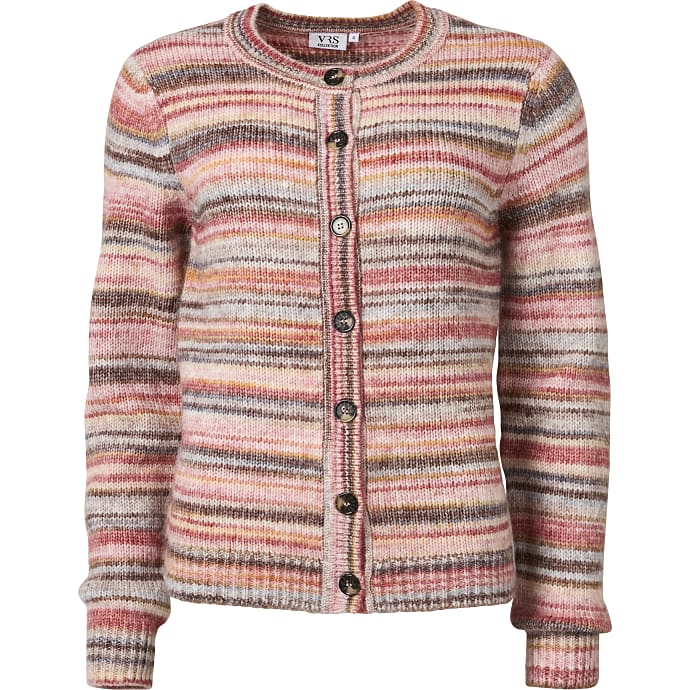 VRS dame cardigan str. 2XL - multifarvet 1 stk.