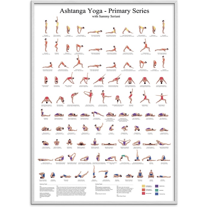 Citatplakat Yoga Poses