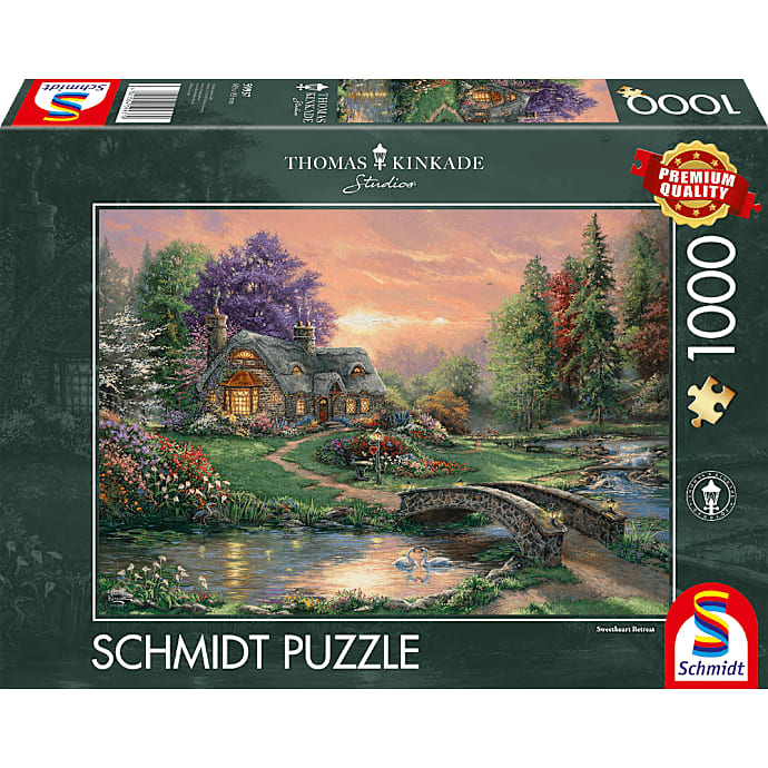 Schmidt Puzzle Thomas Kinkade puslespil 1000 brikker – produktbillede