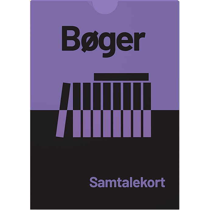Snakspil Bøger samtalekort – produktbillede