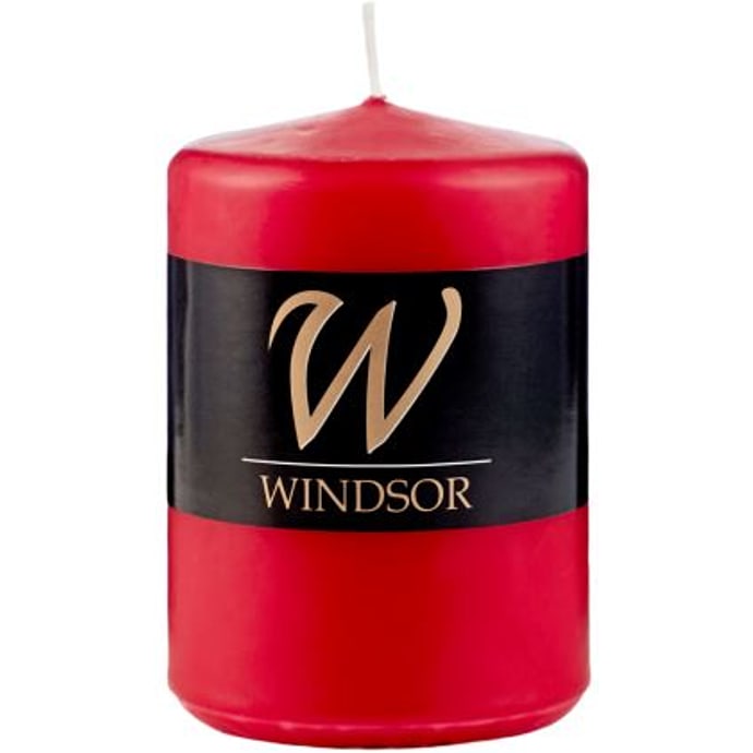 Windsor bloklys 6,8x10 cm - Rød